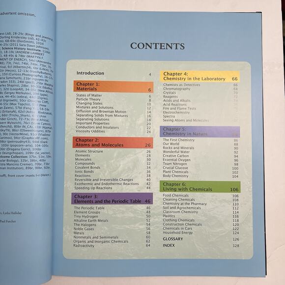 Childrens Encyclopedia of Chemistry by Janet Bingham Hardcover Educational - Picture 4 of 9